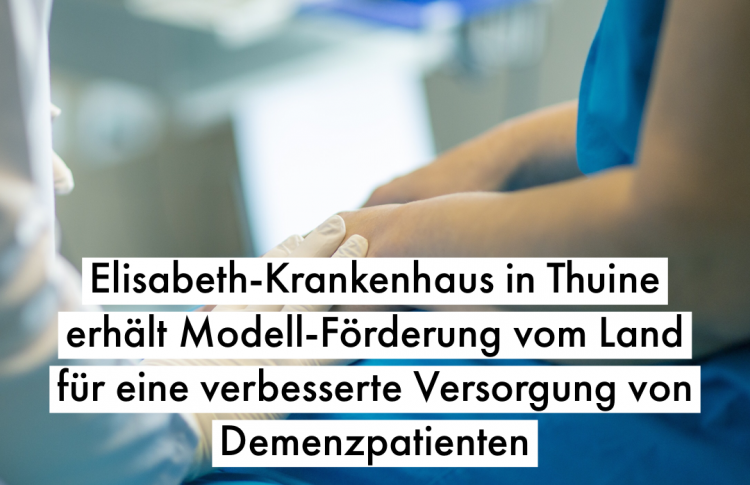 Fühner: „Es ist wichtig, dass die Demenzkranken in unseren Krankenhäusern eine bestmögliche Versorgung erhalten“